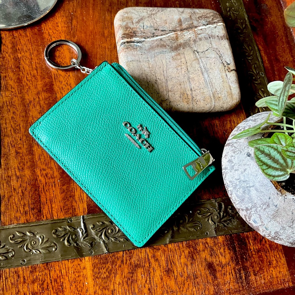Coach ID coin purse